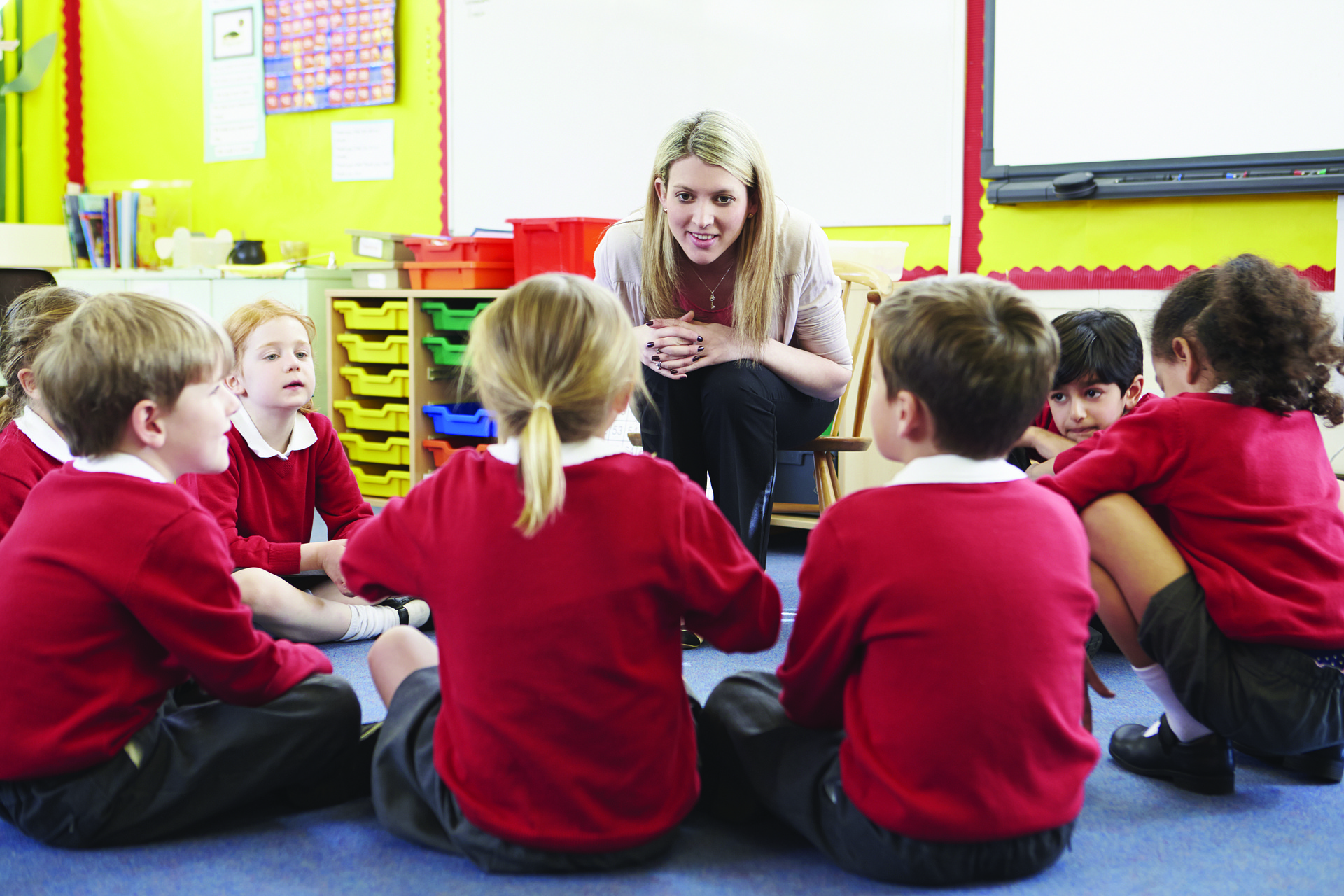 Teacher And Students